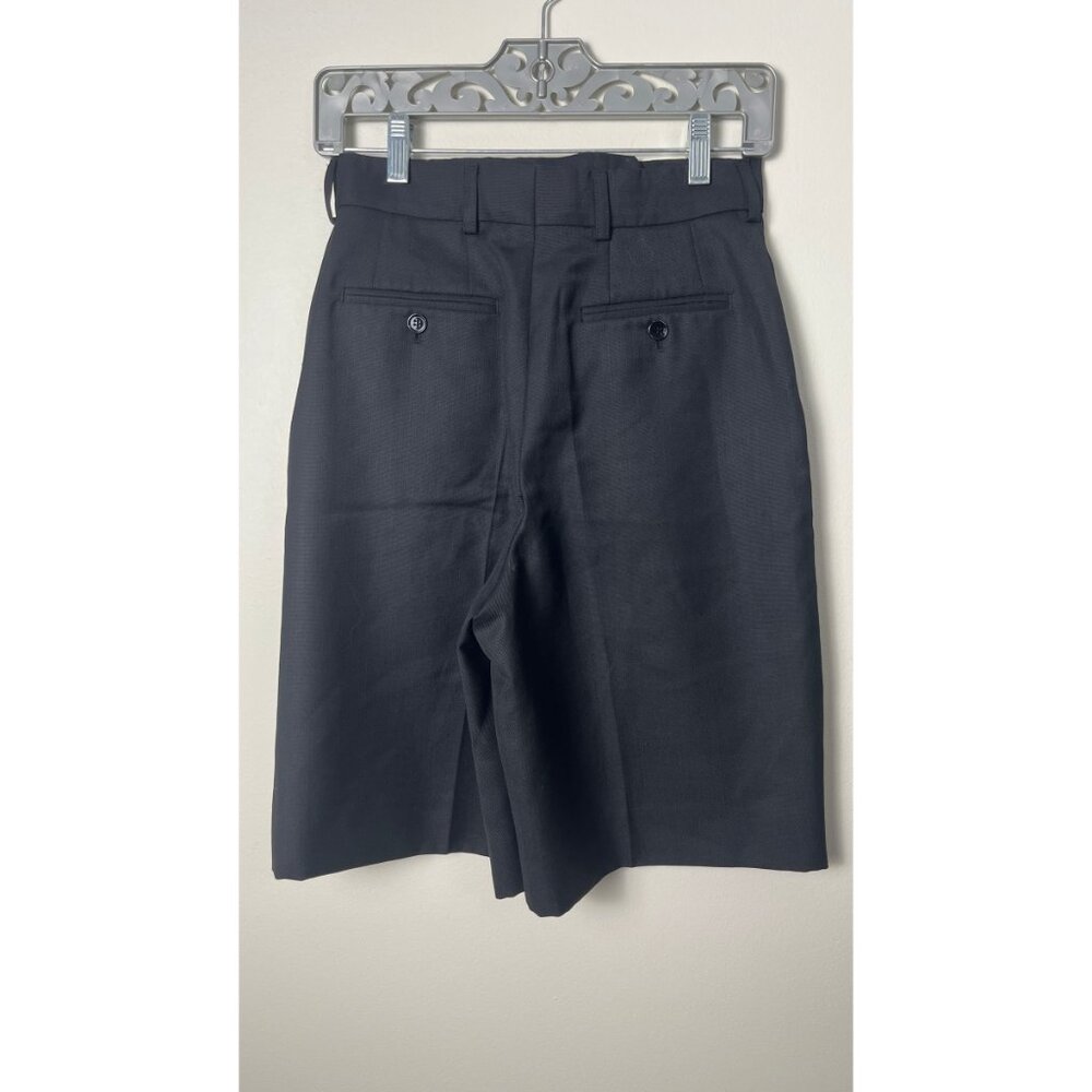 BNWOT ACNE STUDIOS KNEE LENGTH BERMUDA PLEAT SHORTS S - Picture 7 of 10